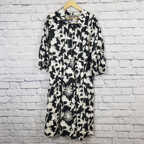 NWT Anthropologie Darla Midi Dress - Picture 5 of 9